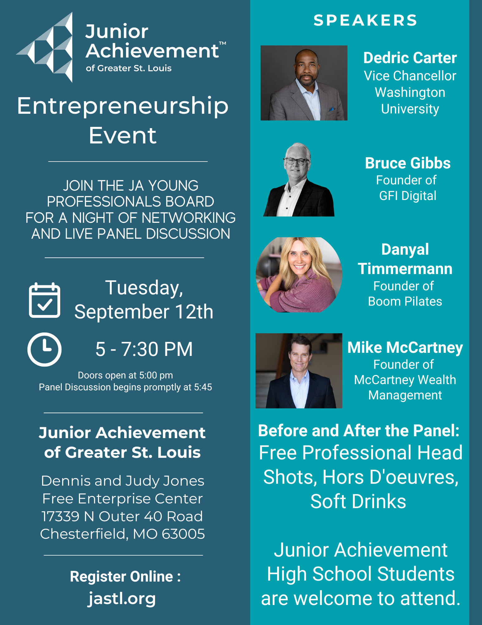 JA Young Professionals Panel Event - Entrepreneurship