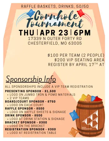 Community Impact Board Cornhole Tournament Sponsorship